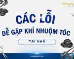 Các lỗi thường gặp khi nhuộm tóc tại nhà