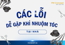 Các lỗi thường gặp khi nhuộm tóc tại nhà