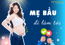 Mẹ bầu có đi làm tóc được không? Lời khuyên từ chuyên gia và 5 lưu ý an toàn