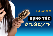 Rụng tóc ở tuổi dậy thì: Nguyên nhân và cách ngăn ngừa hiệu quả