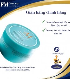 Mặt nạ Moroccanoil Smoothing 250ml - Kem hấp suôn mượt Smoothing Mask dành cho tóc rối và khó vào nếp