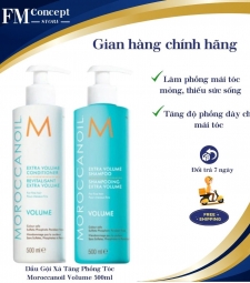 Dầu gội, dầu xả tăng phồng Moroccanoil Extra Volume 250ml