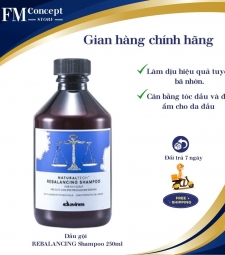 Dầu gội Davines Rebalancing Shampoo, làm sạch sâu và điều chỉnh hoạt động các tuyến dầu