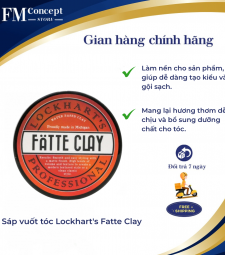 Sáp vuốt tóc Lockhart's Fatte Clay