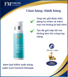 Kem bọt kiểm soát sóng xoăn Curl Control Mousse 300g