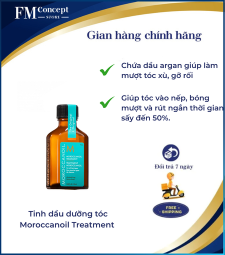 Tinh dầu dưỡng tóc Moroccanoil Treatment 25ml