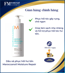 Dầu xả phục hồi hư tổn Maroccanoil Moisture Repair dành cho tóc yếu và hư tổn 250ml