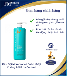 Dầu Gội Moroccanoil Suôn Mượt Chống Rối Frizz Control - 1000ml
