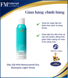 Dầu Gội Khô Moroccanoil Dry Shampoo Light Tones