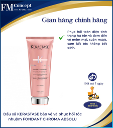 Dầu xả KERASTASE bảo vệ và phục hồi tóc nhuộm FONDANT CHROMA ABSOLU