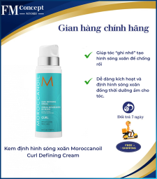 Kem định hình sóng xoăn Moroccanoil Curl Defining Cream 