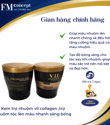 Kem trợ nhuộm vil collagen ,trợ nhuộm tóc lên màu nhanh sáng bóng Kem trợ nhuộm vil collagen ,trợ nhuộm tóc lên màu nhanh sáng bóng