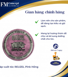 Sáp vuốt tóc REUZEL Pink Hồng Sáp vuốt tóc REUZEL Pink Hồng