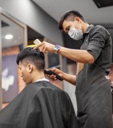 Cắt tóc nam (Gội sấy + Tạo kiểu)