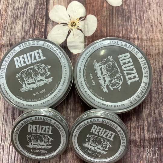 Sáp vuốt tóc Reuzel Extreme Hold Matte Pomade 25g