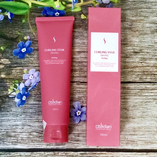 GEL TẠO KIỂU TÓC UỐN XOĂN BỒNG BỀNH OBSIDIAN CURLING STAR 2 - SWING 150ml