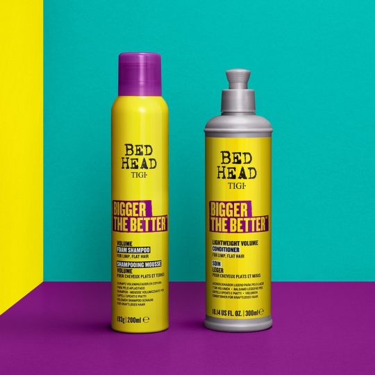 Bộ dầu gội, dầu xả tạo phồng tóc Tigi Bed Head Bigger The Better Volume Shampoo & Conditioner Bộ dầu gội, dầu xả tạo phồng tóc Tigi Bed Head Bigger The Better Volume Shampoo & Conditioner