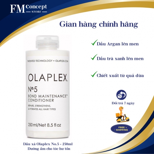 Dầu xả Olaplex No.5 - 250ml - Dưỡng ẩm cho tóc hư tổn