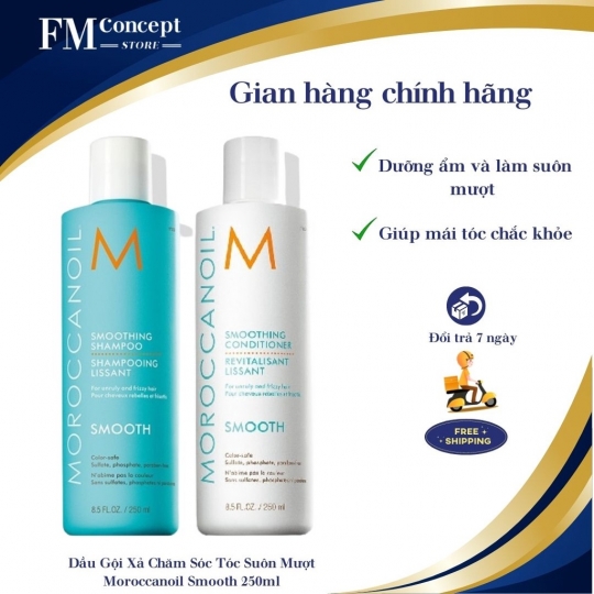 Dầu gội xả dưỡng ẩm Morocanol 250ml dành cho mọi loại tóc