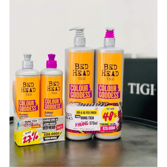 Dầu gội dưỡng màu tông ấm Colour Goddess