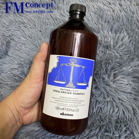 Dầu gội Davines Rebalancing Shampoo, làm sạch sâu và điều chỉnh hoạt động các tuyến dầu