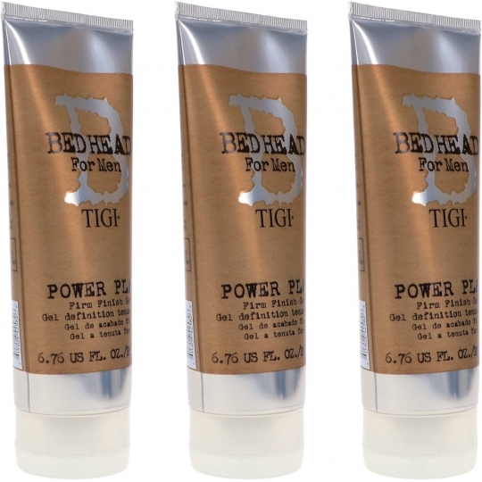 Gel vuốt tóc Tigi Bed Head For Men Power Play – 200ml giữ nếp mạnh, cứng không gây bết tóc