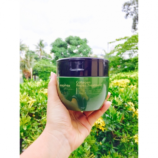HẤP DẦU PHỤC HỒI THẢO DƯỢC COLLAGEN SOPHIA 500ML