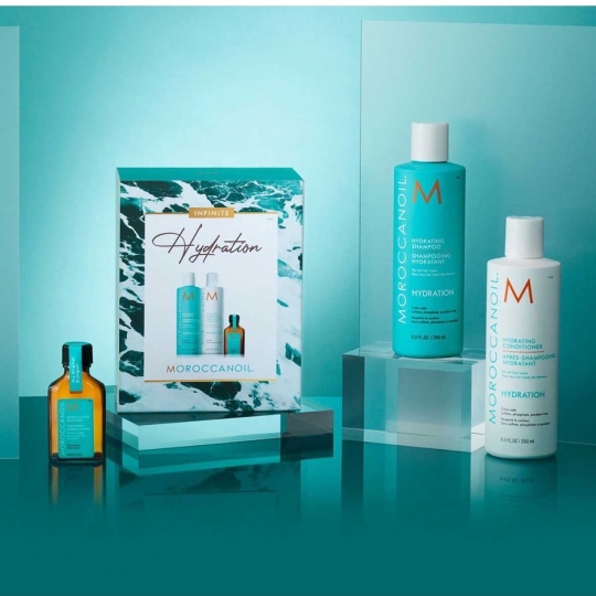 Dầu gội, dầu xả phục hồi hư tổn Maroccanoil Moisture Repair dành cho tóc yếu và hư tổn 250ml