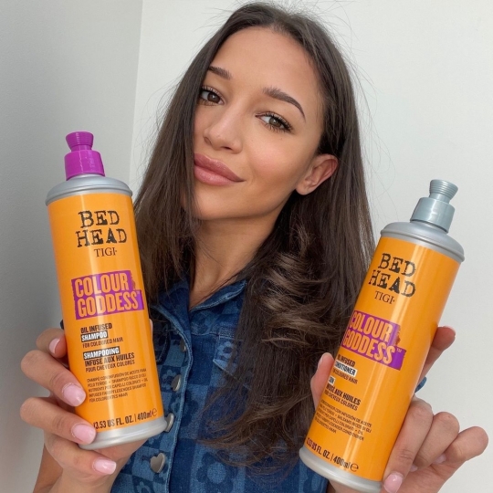 Dầu Gội Xả Tigi Bed Head Colour Goddess Chăm Sóc Tóc Nhuộm 400ml