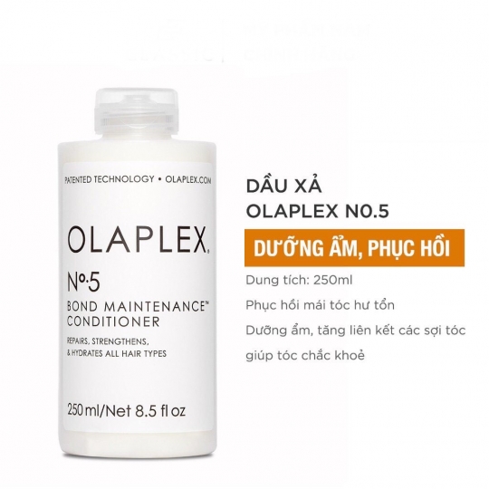 Dầu xả Olaplex No.5 - 250ml - Dưỡng ẩm cho tóc hư tổn