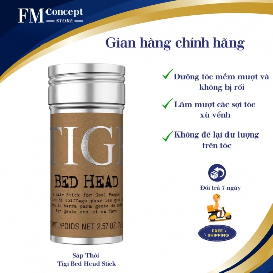 Sáp vuốt tóc Tigi Bed Head Wax Stick – 75g