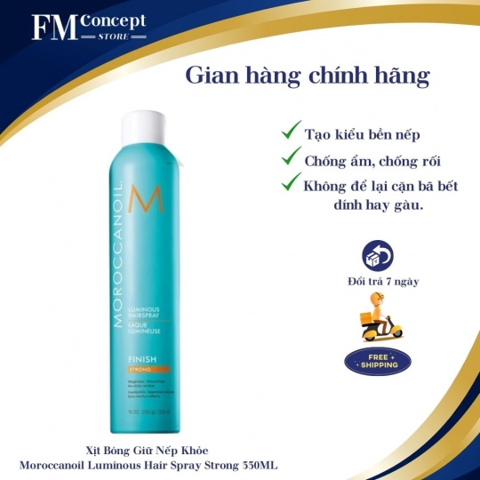 Gôm Xịt tạo kiểu Morocanoil  - Xịt bóng giữ nếp chắc Gôm Xịt tạo kiểu Morocanoil  - Xịt bóng giữ nếp chắc