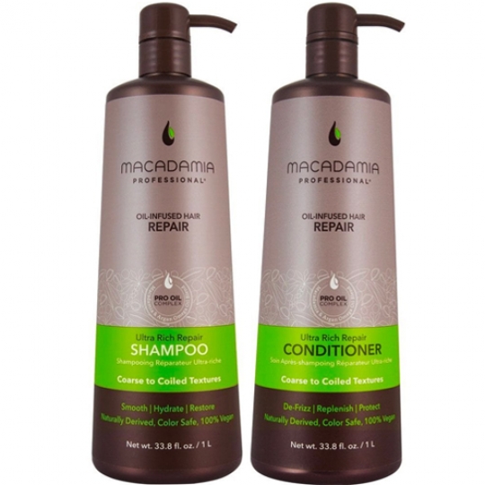 Dầu gội xã siêu dưỡng ẩm siêu mượt Macadamia Ultra Rich Moisture 300ml