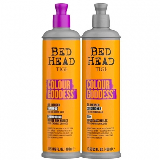 Dầu Gội Xả Tigi Bed Head Colour Goddess Chăm Sóc Tóc Nhuộm 400ml