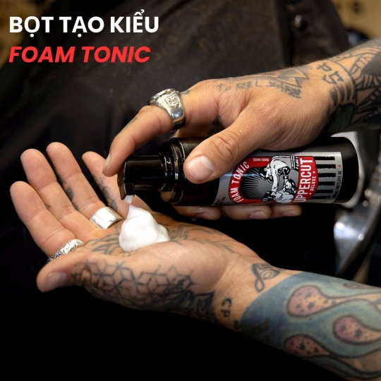 Bọt dưỡng ẩm tao kiểu Uppercut Deluxe Foam Tonic 150ml [ New ]