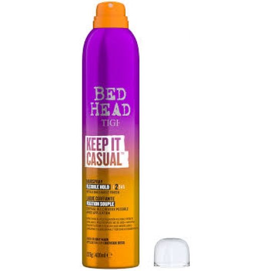 Gôm xịt tóc Tigi Bedhead Keep It Casual Flexible Hold cứng vừa 400ml