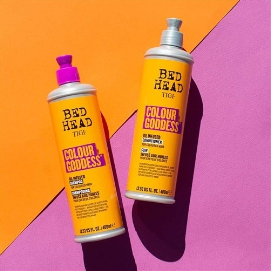 Dầu Gội Xả Tigi Bed Head Colour Goddess Chăm Sóc Tóc Nhuộm 400ml
