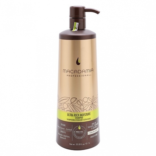 Dầu gội xã siêu dưỡng ẩm siêu mượt Macadamia Ultra Rich Moisture 1000ml
