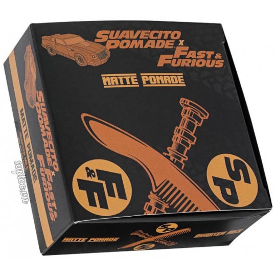 Sáp vuốt tóc Suavecito X Fast & Furious Matte Pomade