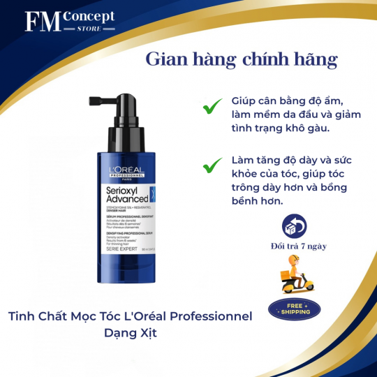 Tinh Chất Mọc Tóc L'Oréal Professionnel Dạng Xịt
