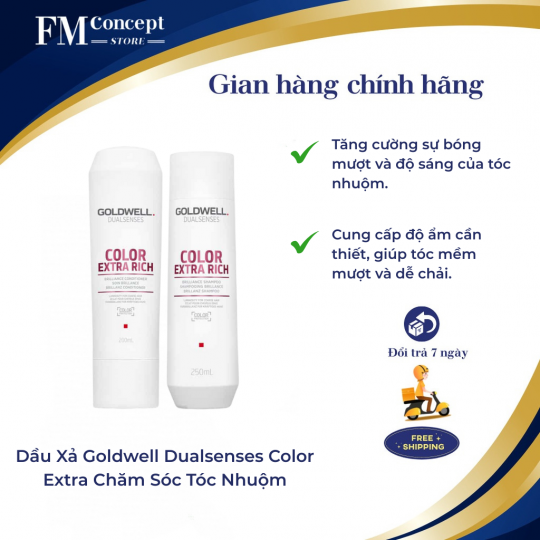 Dầu Xả Goldwell Dualsenses Color Extra Chăm Sóc Tóc Nhuộm
