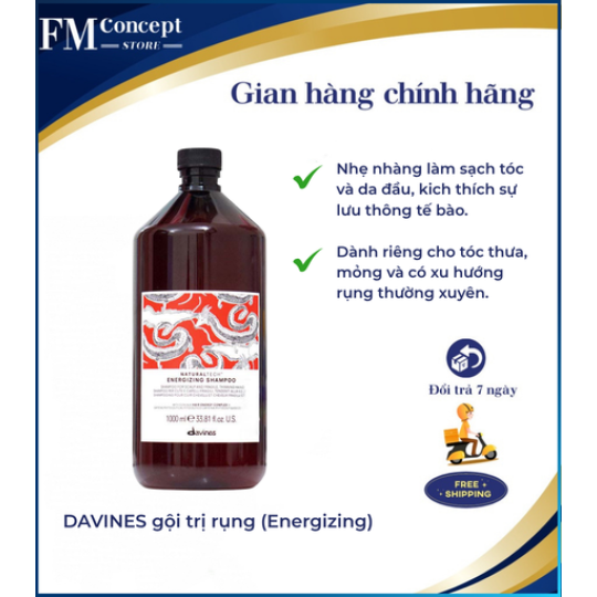 Dầu Gội Davines chống rụng tóc Energizing