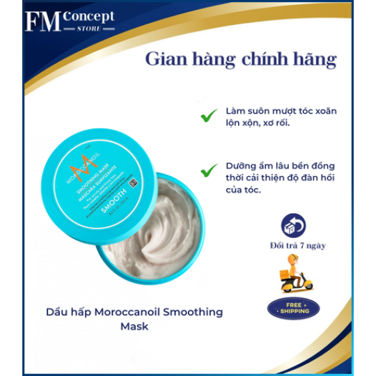 Dầu hấp Moroccanoil Smoothing Mask 500ml