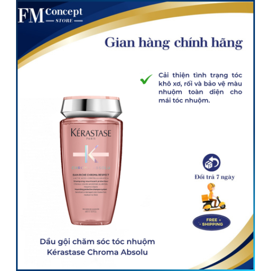 Dầu gội chăm sóc tóc nhuộm Kérastase Chroma Absolu