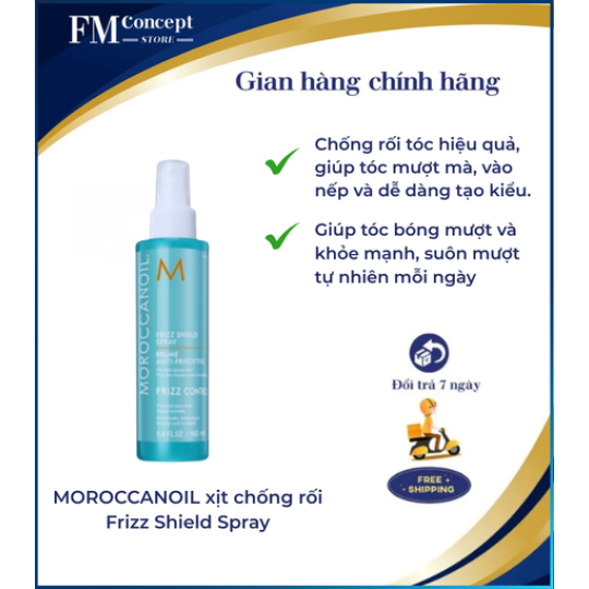 MOROCCANOIL xịt chống rối Frizz Shield Spray 
