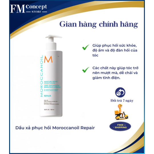 Dầu xả phục hồi Moroccanoil Repair