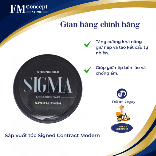 Sáp vuốt tóc Signed Contract Modern 